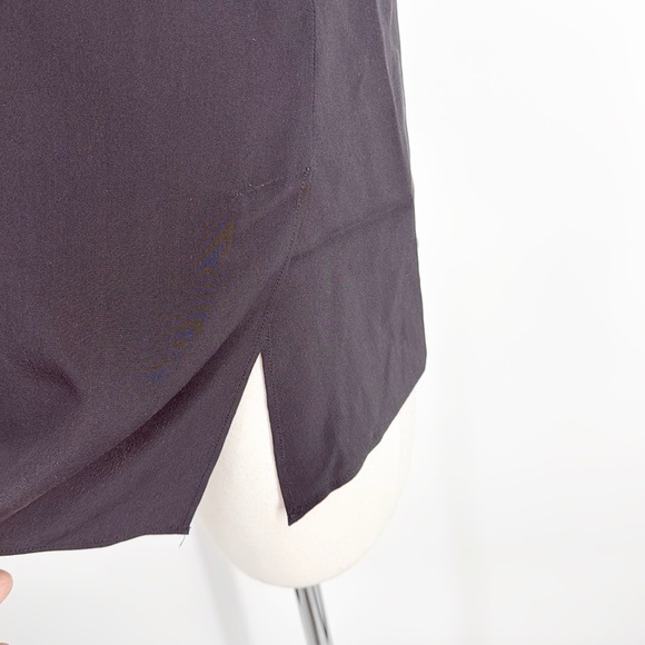 ETRO Paisley silk Handkerchief Blouse Top Size 46 Medium size 10 Gray Green - Picture 4 of 14